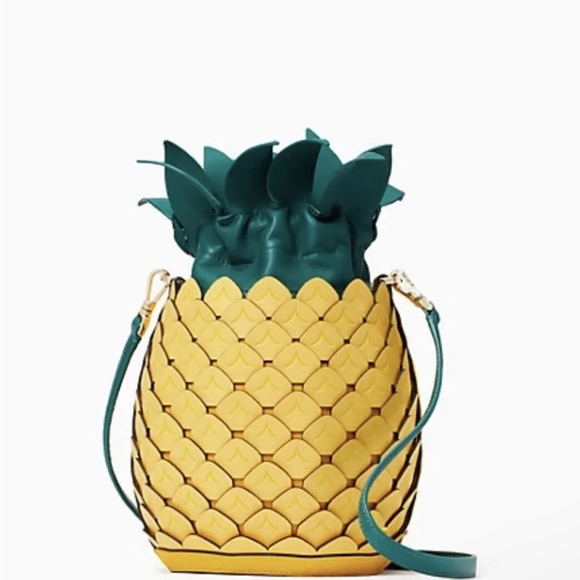 Collectible NWT Kate Spade Pineapple
Crossbody Bucket Bag Amazing Colada… - Picture 2 of 12